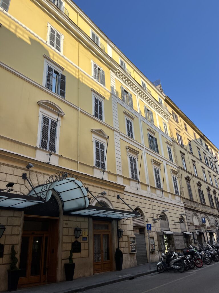 Streetscape in Rome