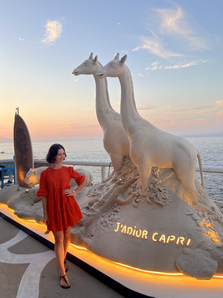 Dior at Il Riccio, Capri
