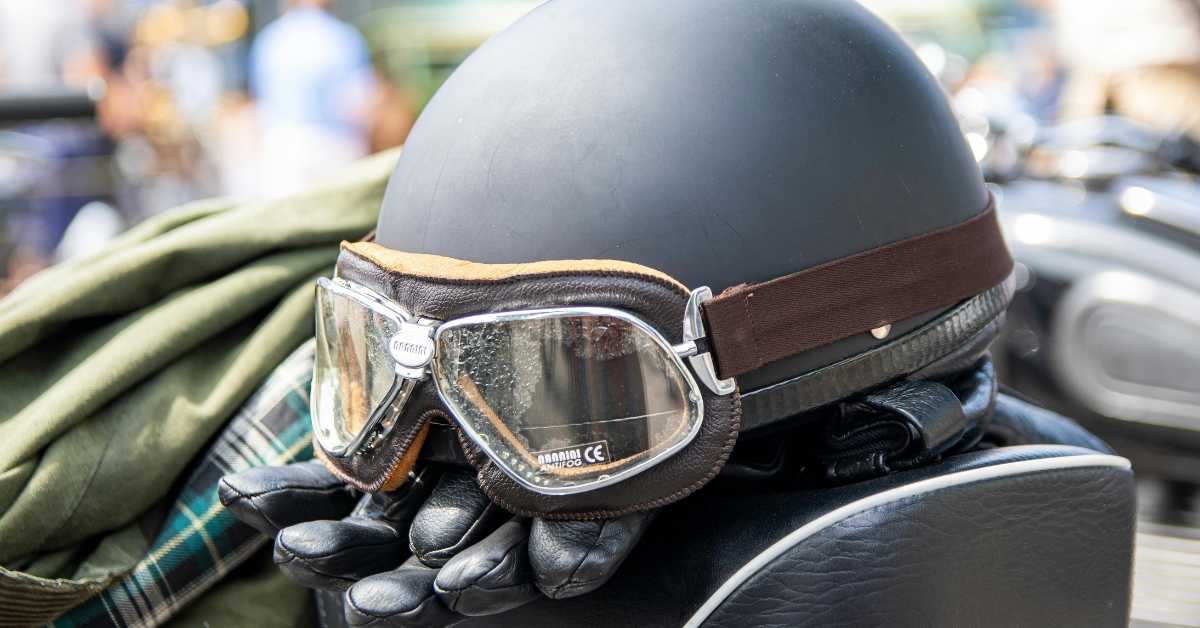 how to clean your motorcycle helmet