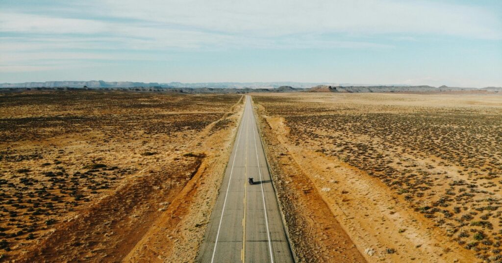 touring by motorcycle