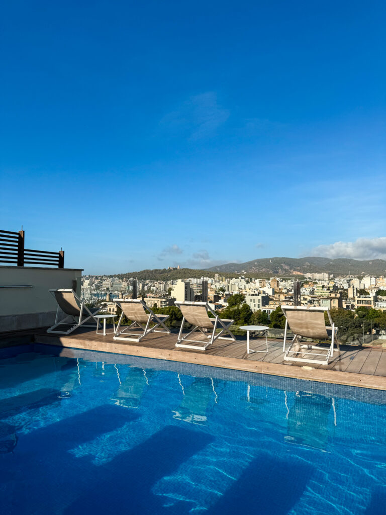 Rooftop pool