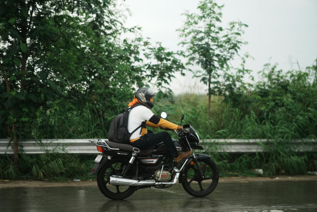riding in rain for beginners